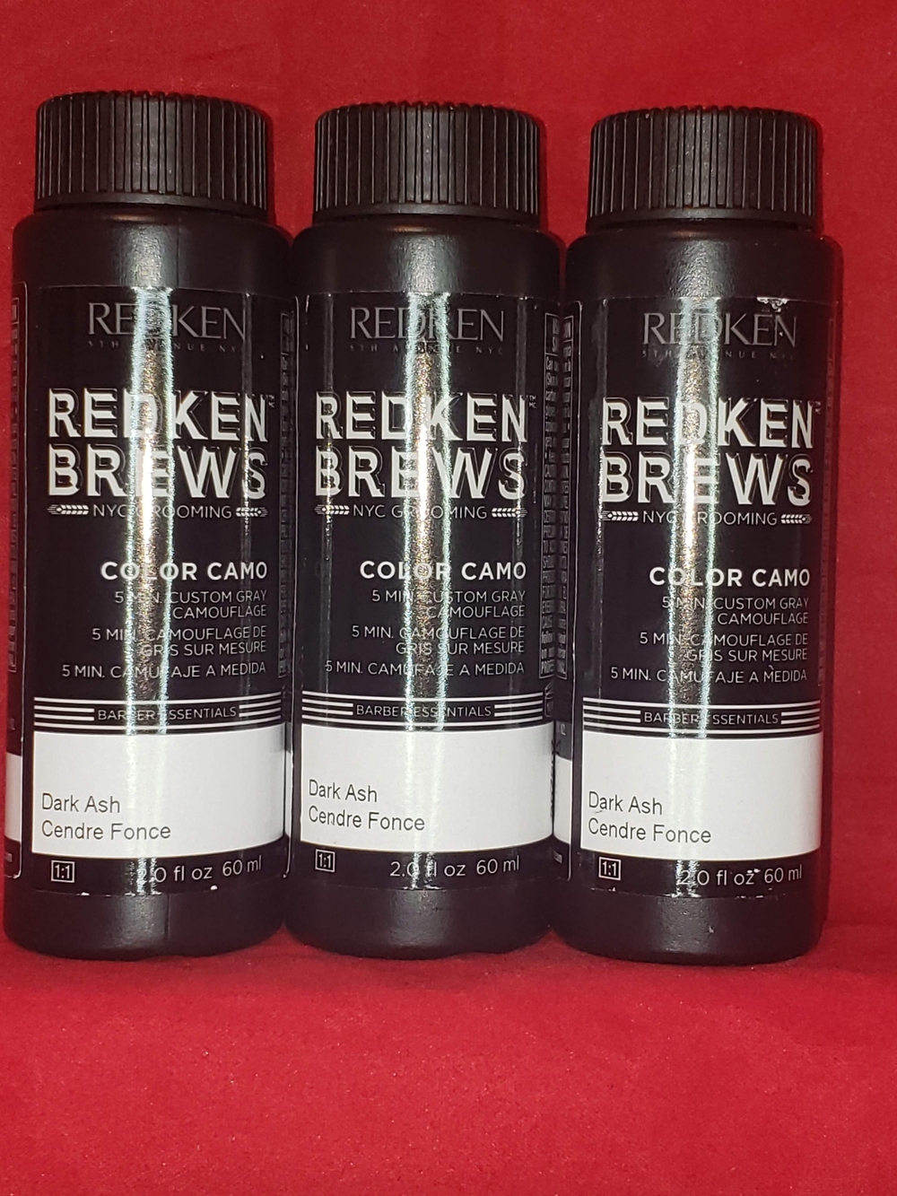 Redken Brews Color Camo Dark Ash Trio